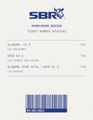 Sbr Betting Ticket Three Picks