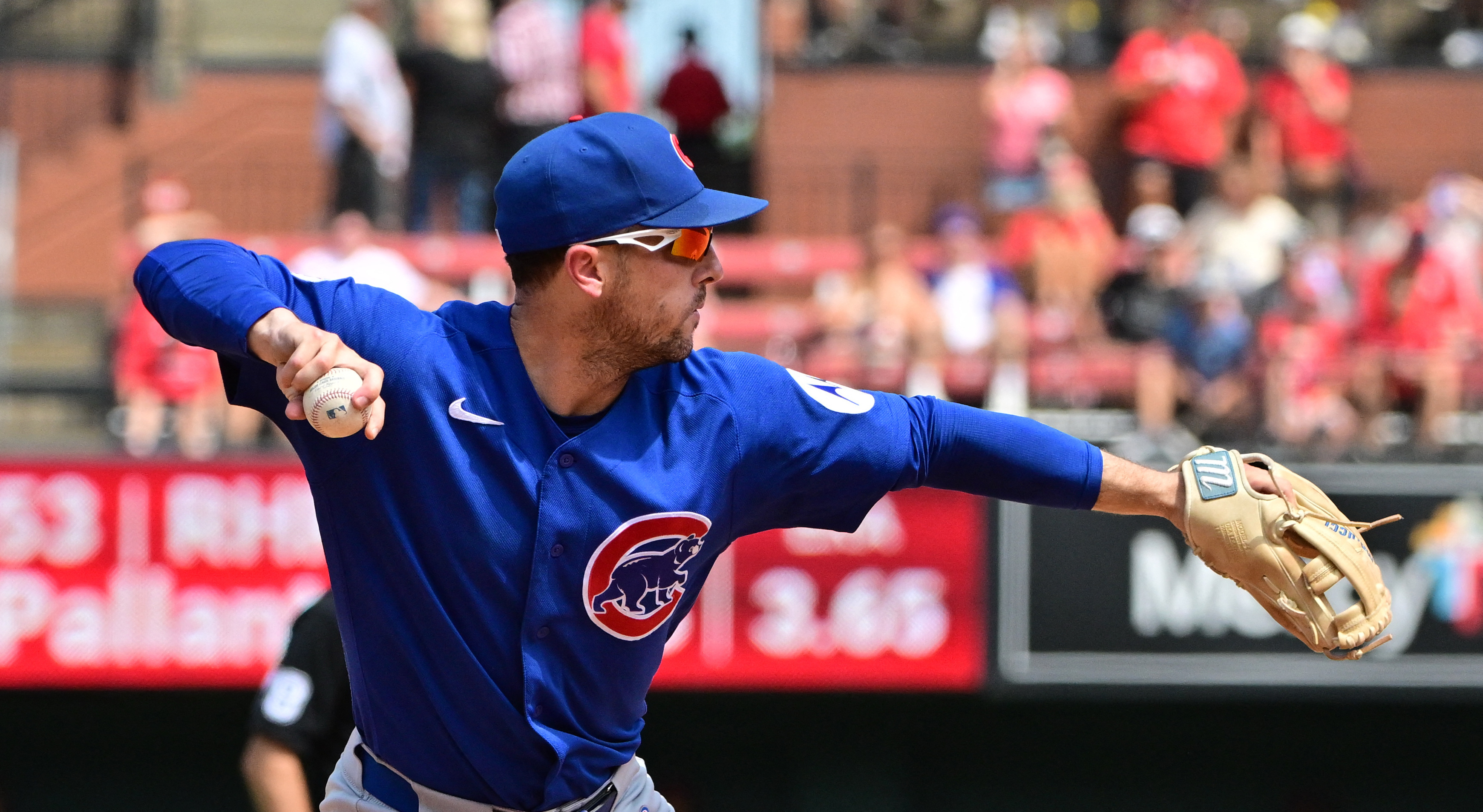 Chicago Cubs third baseman Alex Bregman (3) throws to first base as he is featured in our Yankees vs. Cubs prediction & picks.