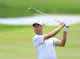 Harris English of the United States plays his second shot as we make our Valero Texas Open picks
