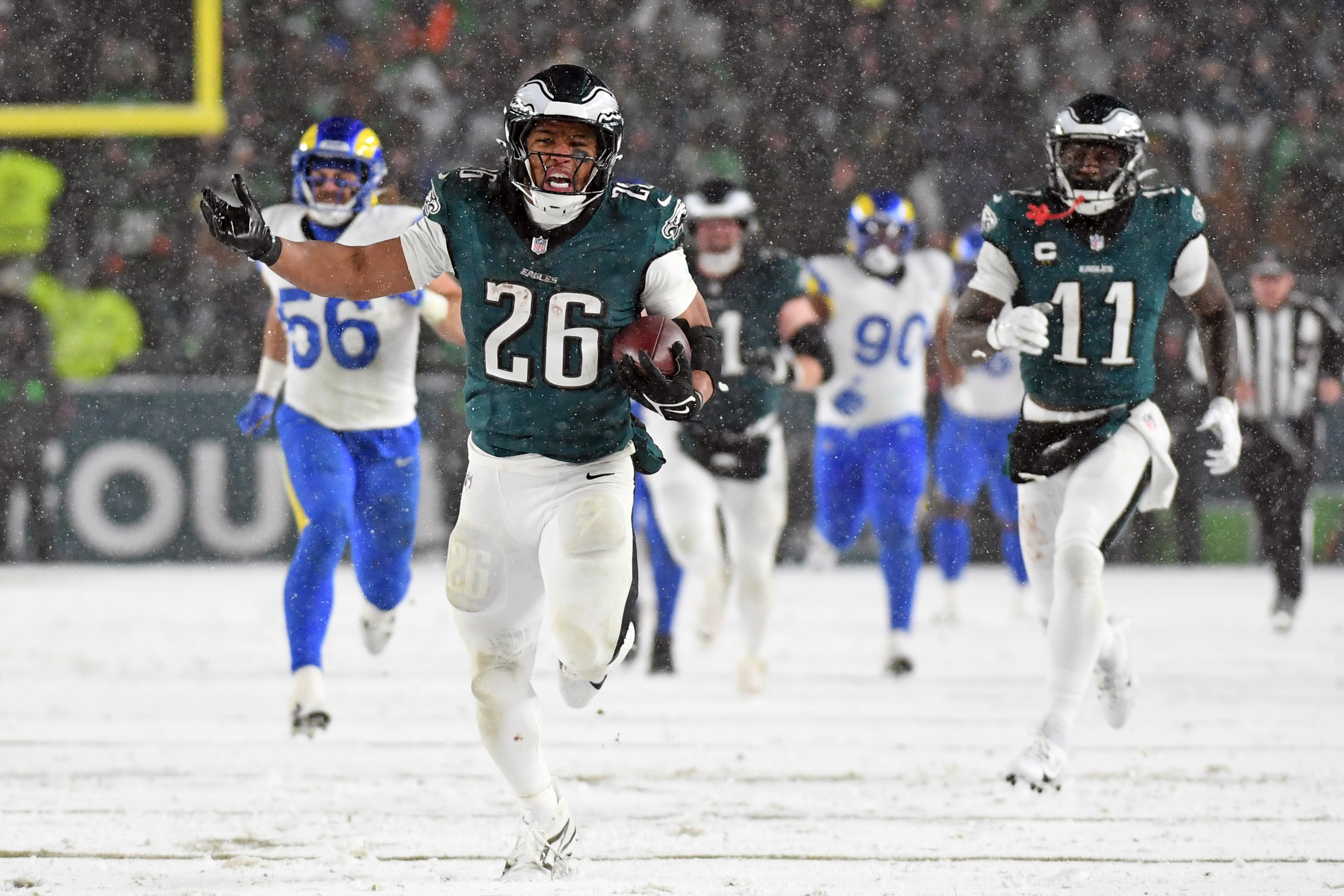 Saquon Barkley Stats, Odds & Prop Bets: Will Eagles RB Break Rushing Record in Super Bowl 2025?