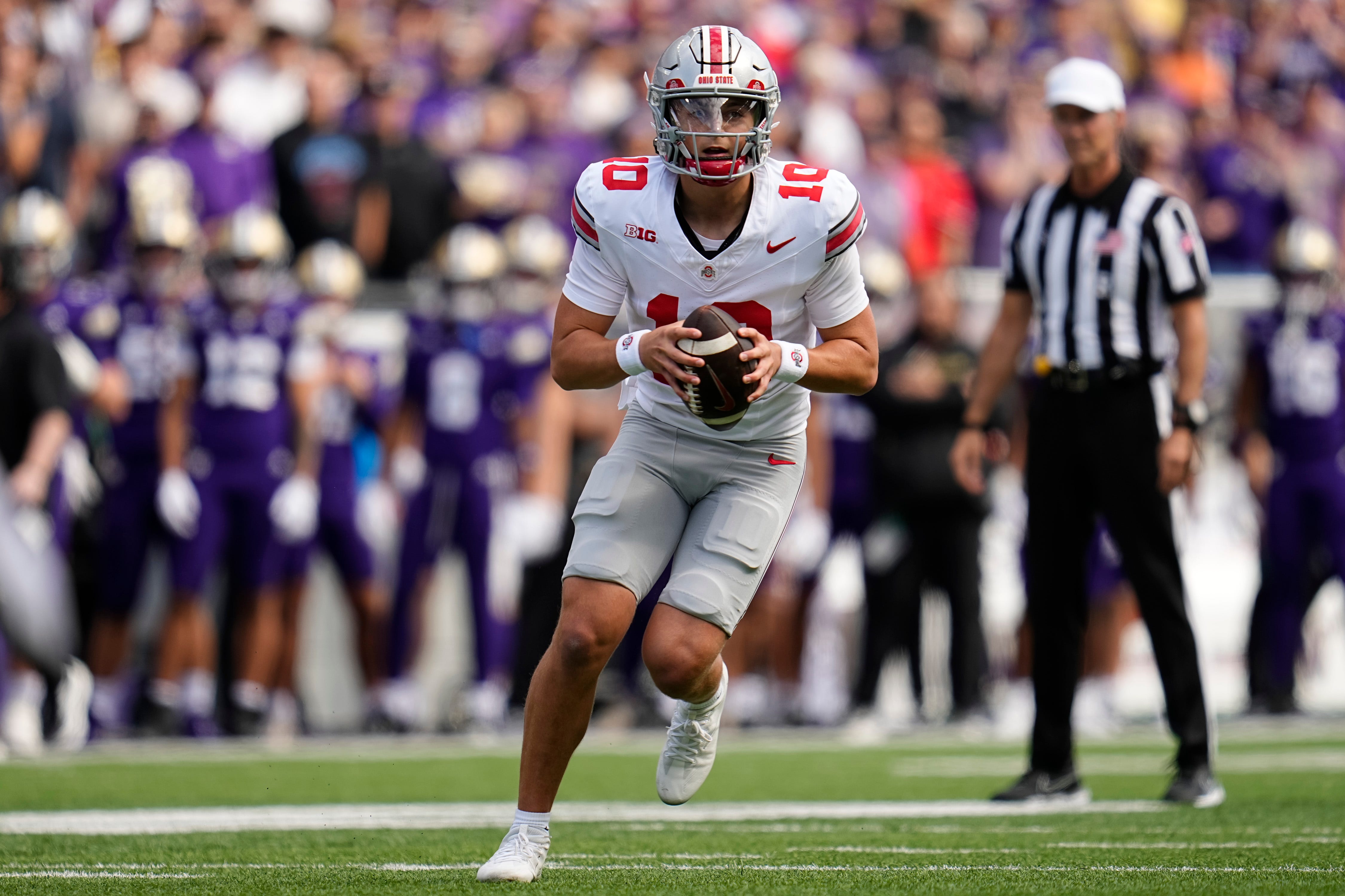 Best Ohio State vs. Illinois Player Prop Picks for Week 7: Julian Sayin, Luke Altmyer