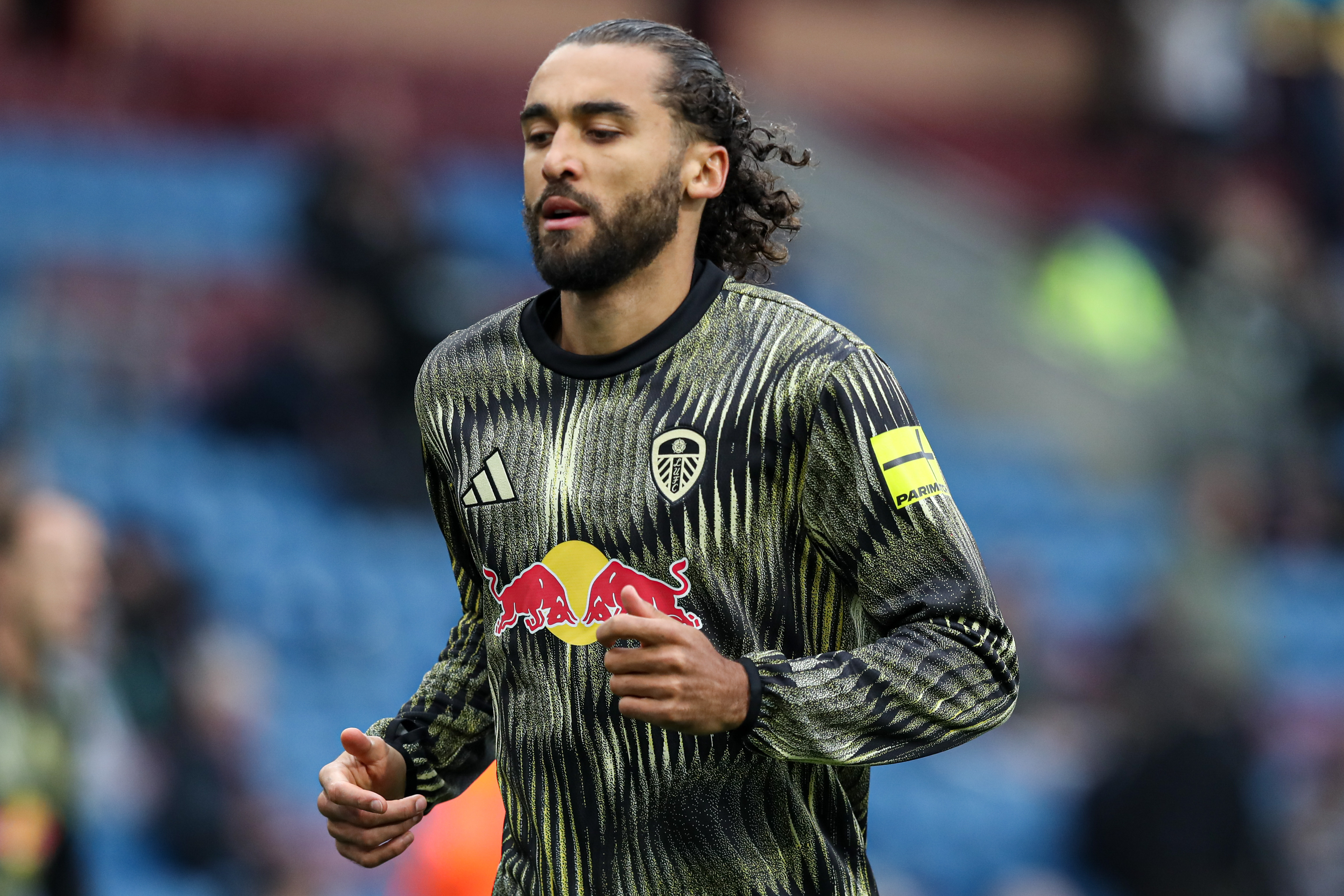 Dominic Calvert-Lewin of Leeds United warms up ahead of a Premier League match as we dive into our Leeds United vs. West Ham United prediction.