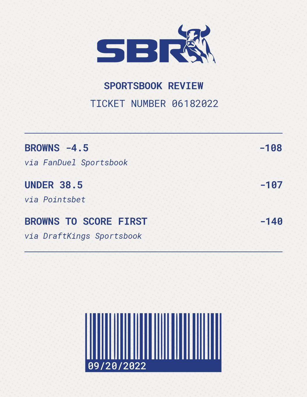 Betting Ticket0920