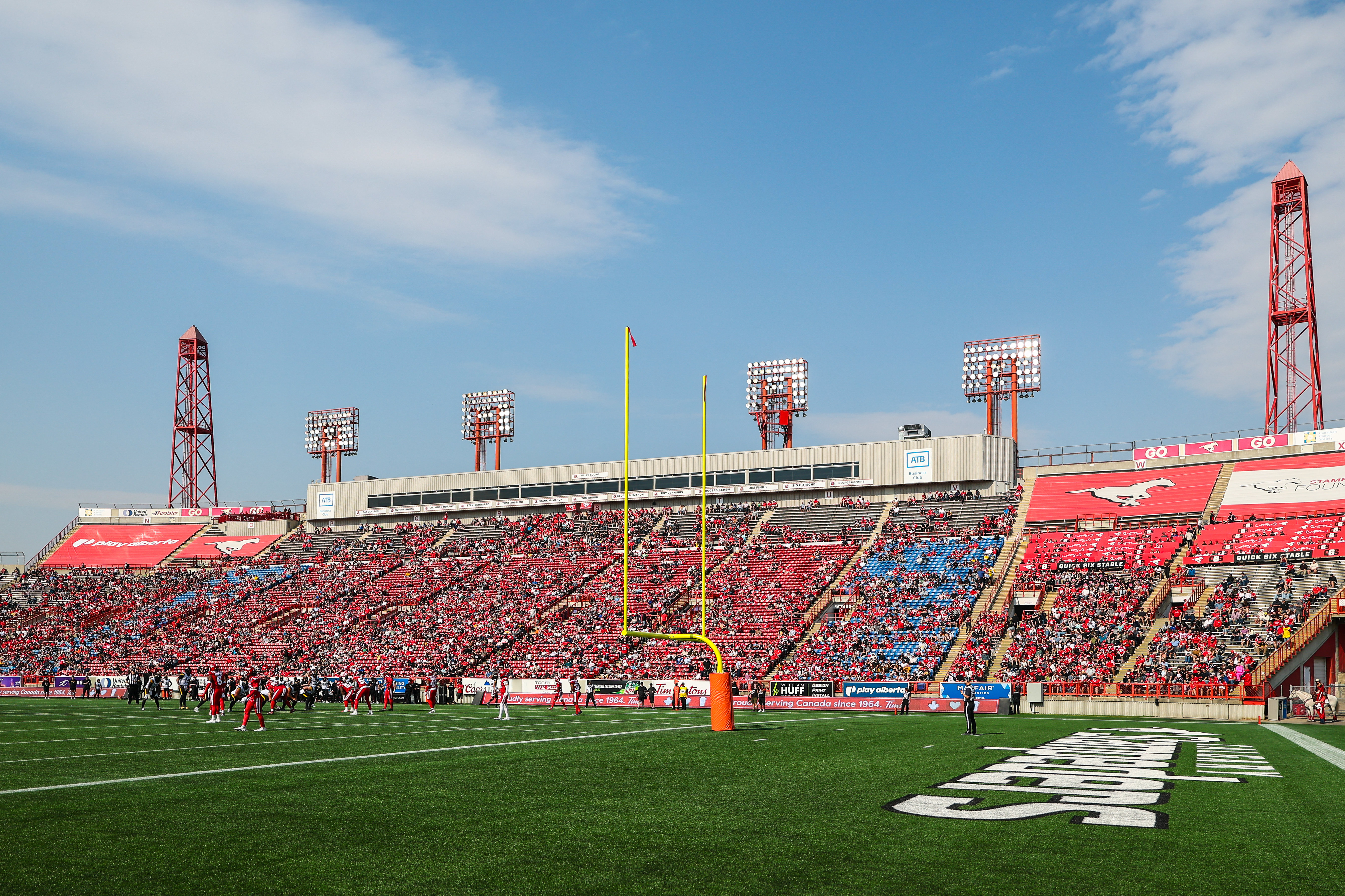  A general view of McMahon Stadium as we look at Caesars' launch in Alberta.