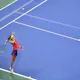 Britain's Emma Raducanu serves to Greece's Maria Sakkari during their 2021 US Open Tennis semifinal match, and we detail another sports betting-related suspension in the tennis world.