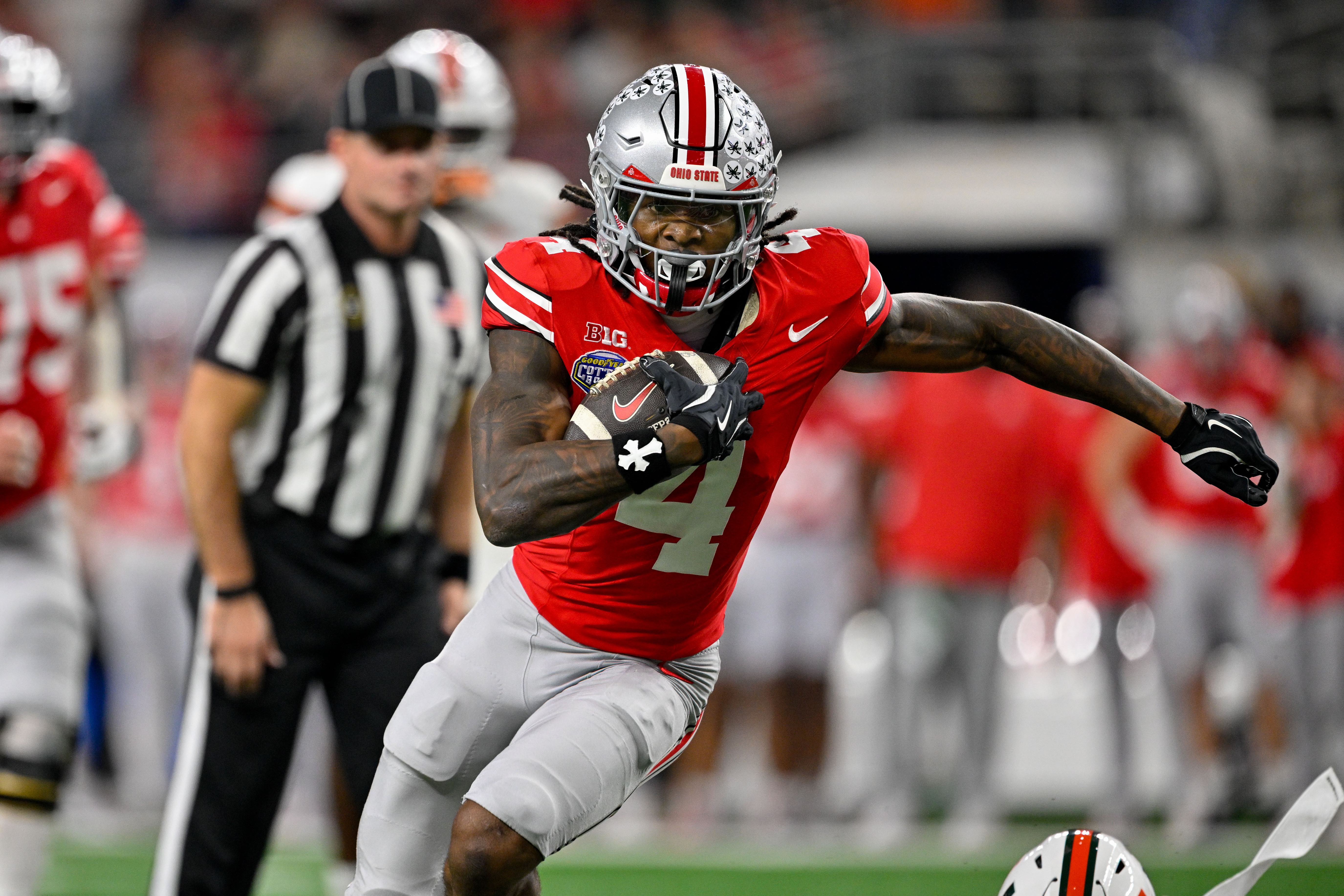 Ohio State's Jeremiah Smith is featured in our way-too-early 2027 NFL mock draft.