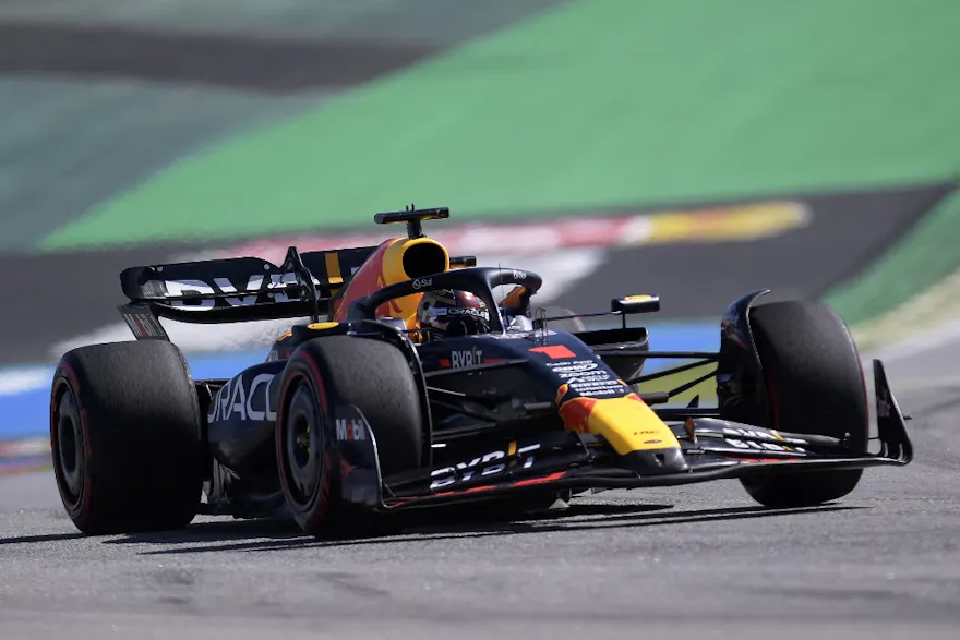 Red Bull Racing's Dutch driver Max Verstappen races as we look at the best Las Vegas Grand Prix odds.