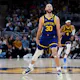 Stephen Curry #30 of the Golden State Warriors celebrates as we look at the latest NBA Clutch Player of the Year odds heading into the NBA All-Star break.