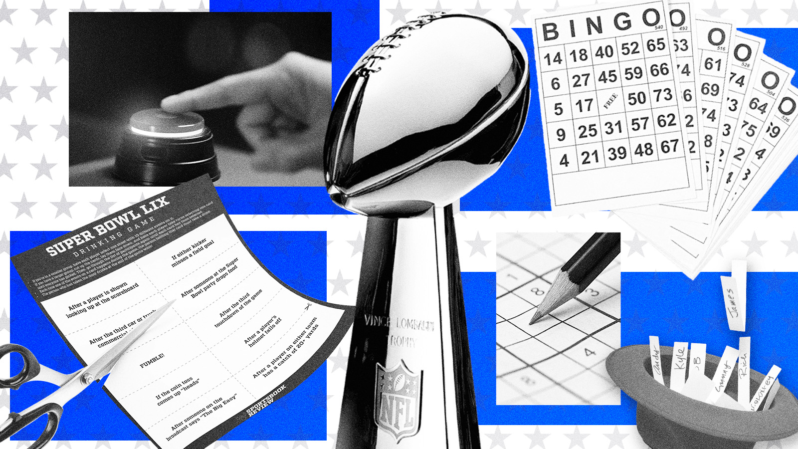 Best Super Bowl Party Games: Prop Bet Sheet, Bingo Cards, Trivia, Word Games & More