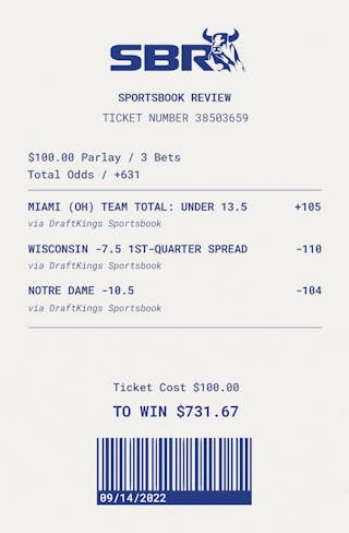 College Football Parlay Picks for Week 3: Rebound Week for Notre Dame