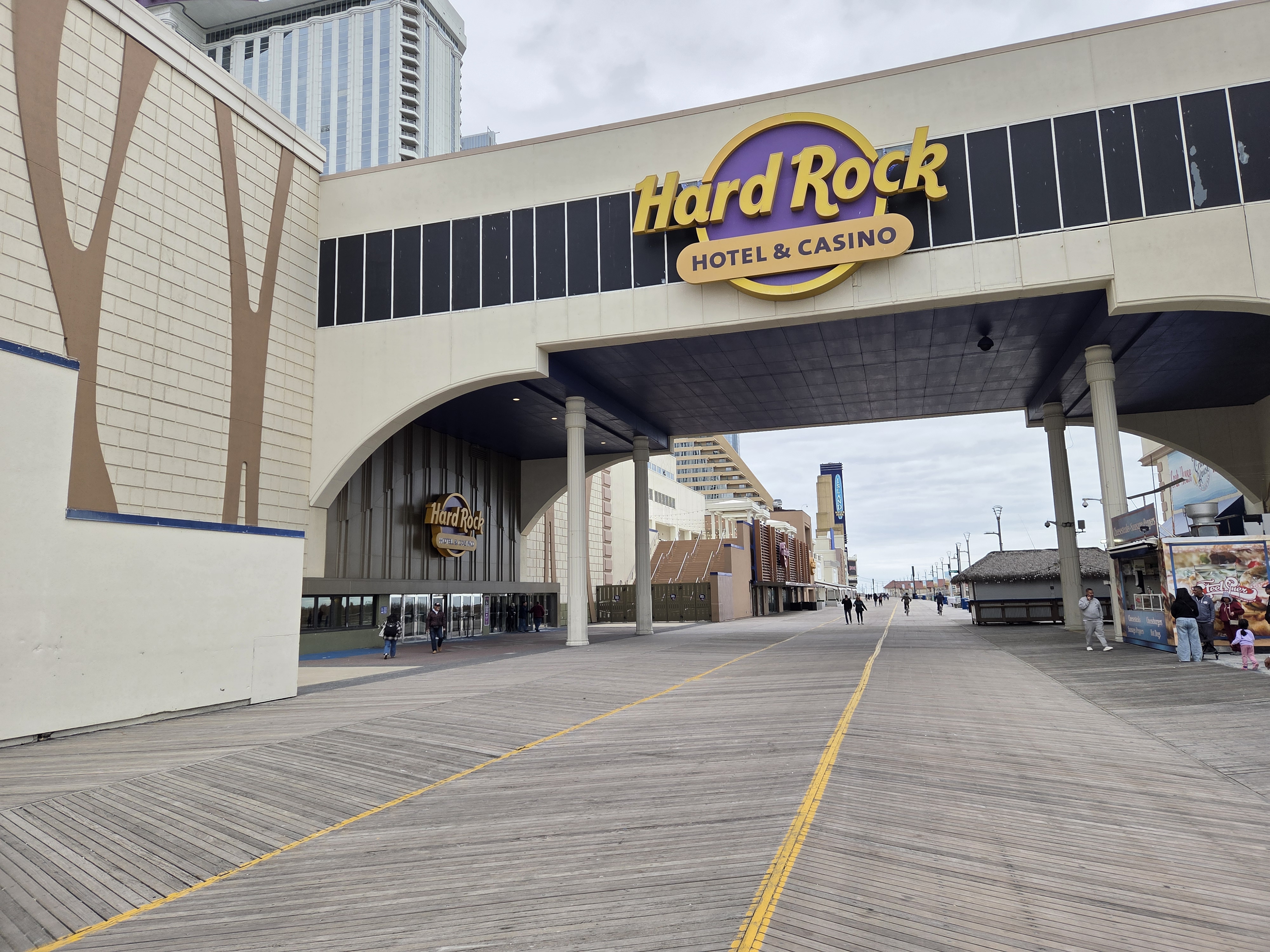 The Hard Rock Hotel & Casino in Atlantic City, as we look at how the city has dealt with the rise of online gaming and the changing casino landscape. 