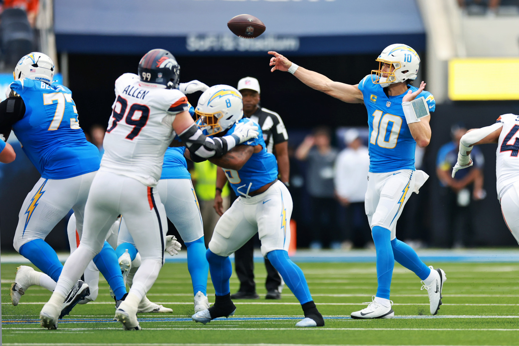 NFL MVP Odds After Week 3: Allen Favorite; Herbert, Mayfield, Hurts Climbing