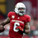 James Conner #6 of the Arizona Cardinals runs the ball as we look at our Cardinals - Steelers NFL player prop predictions for Week 13.