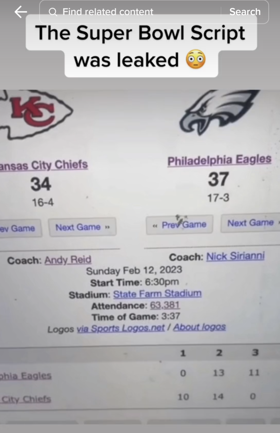 Yes, People are Betting on the 'Leaked' Super Bowl Score