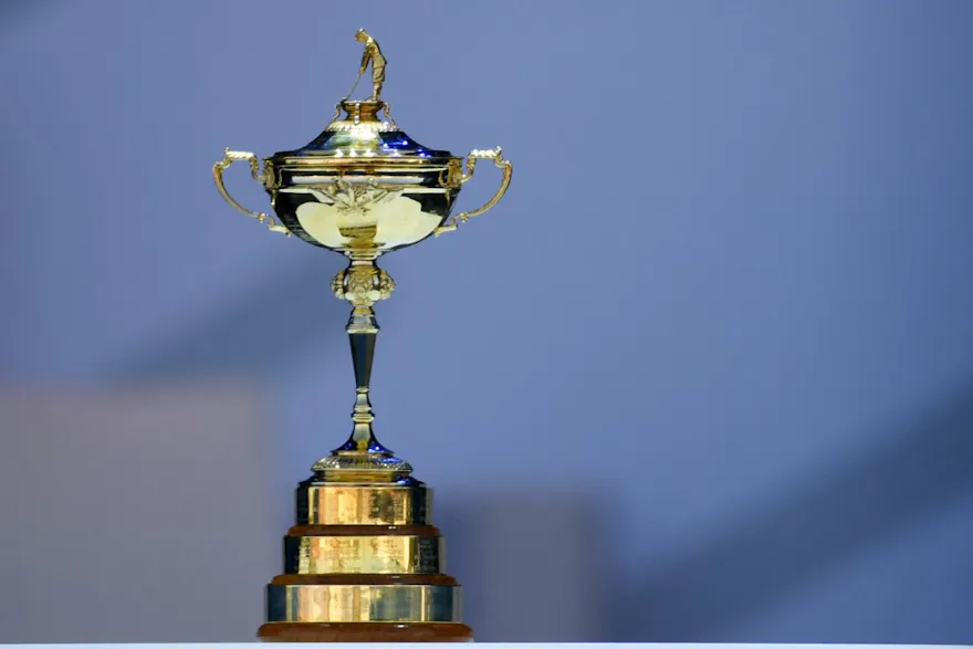 Samuel Ryder Trophy during the Opening Ceremony of Ryder Cup as we look at the best 2023 Ryder Cup odds