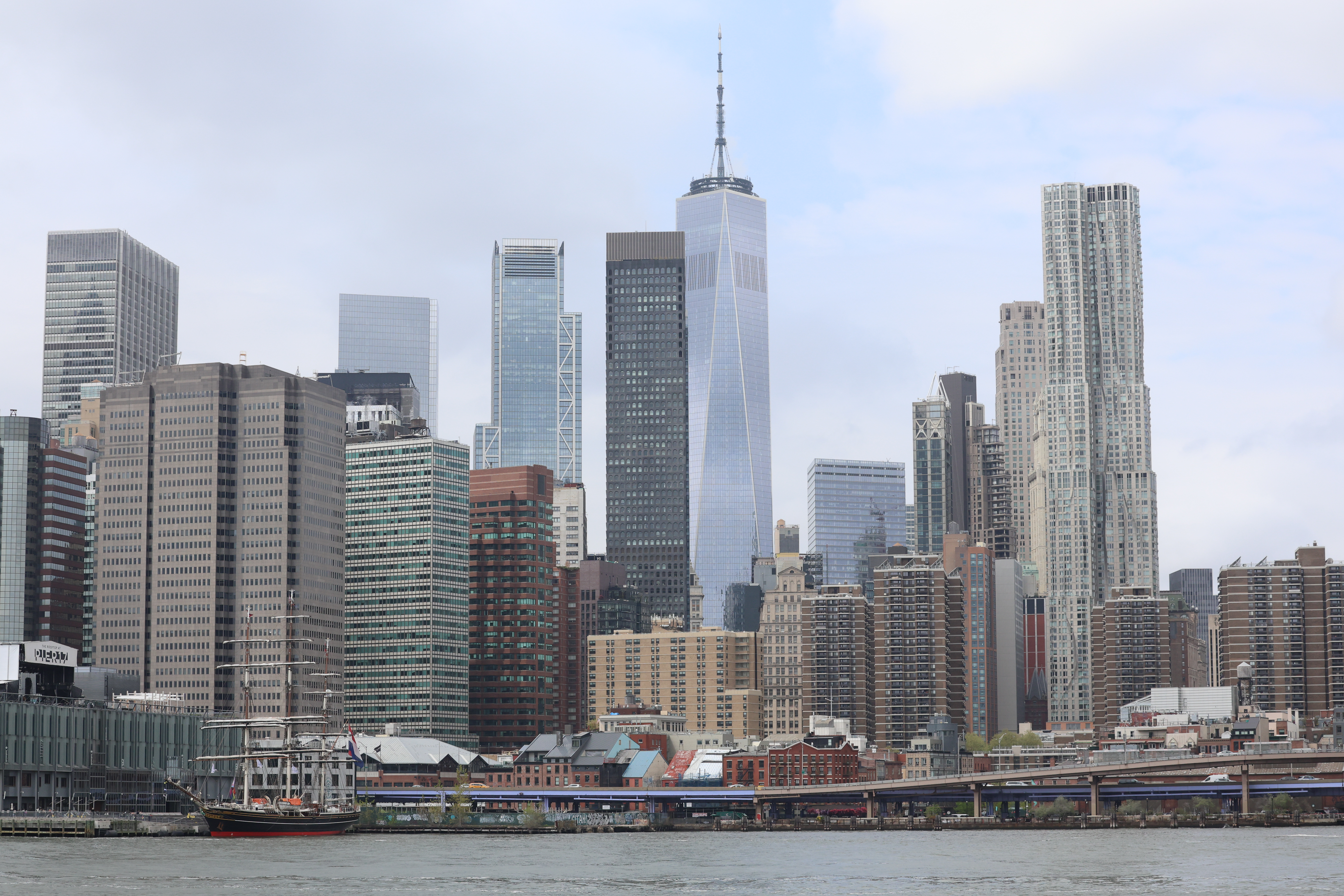The New York City skyline as we look at the state's action against prediction markets.