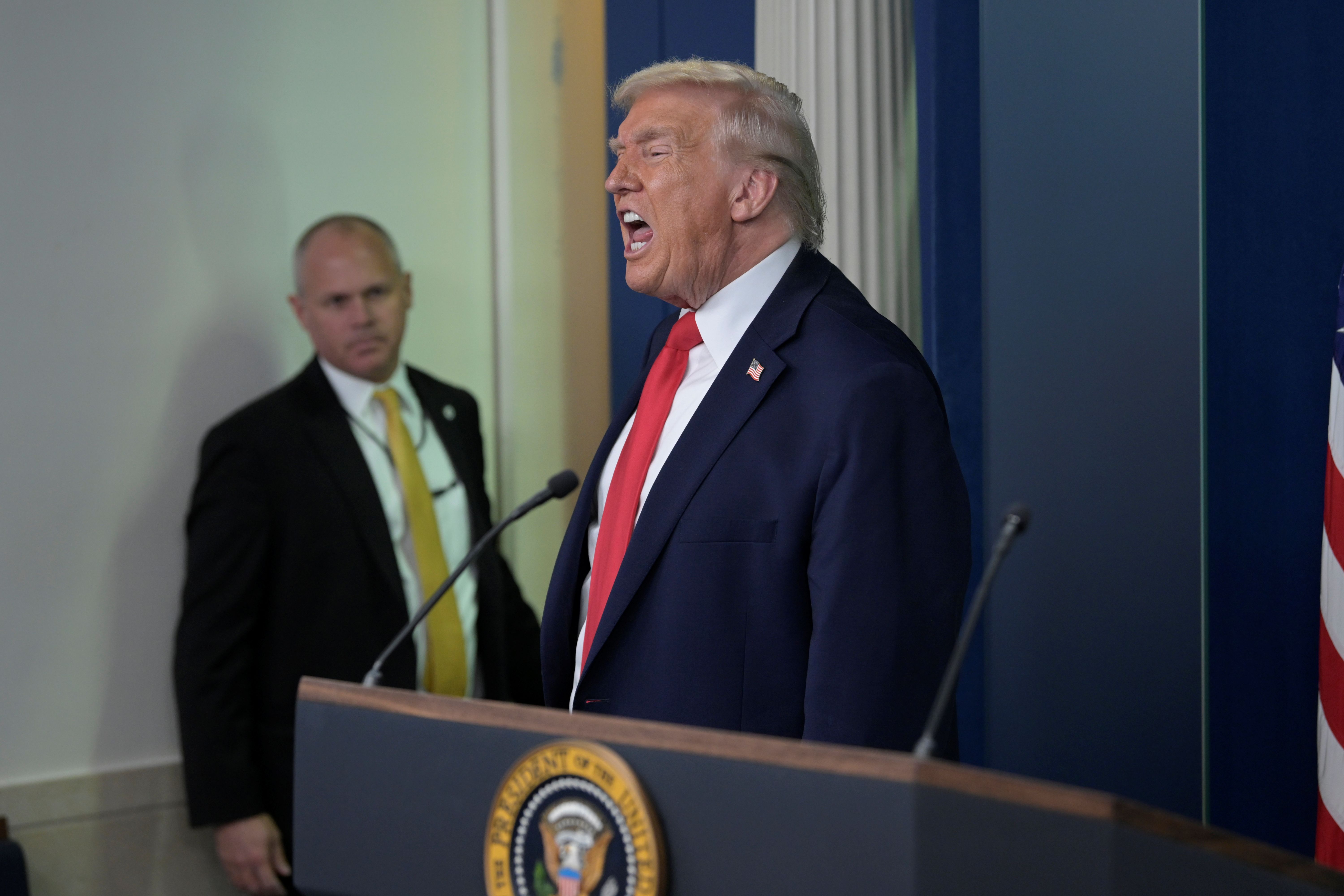 Donald Trump speaks as we look at his impeachment odds on prediction markets