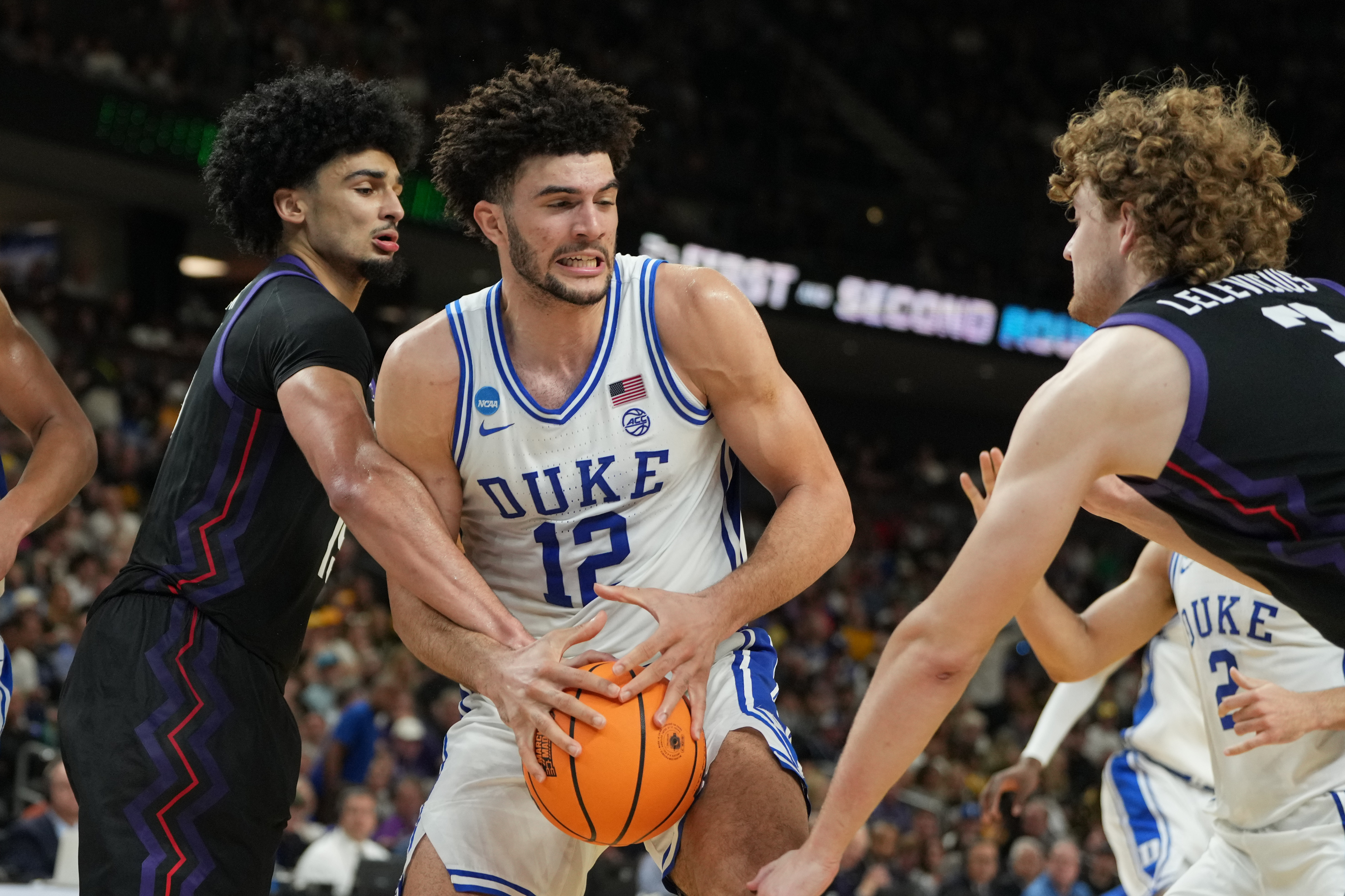 Duke's Cameron Boozer is the focus of our UConn vs. Duke player props for the Elite Eight. 