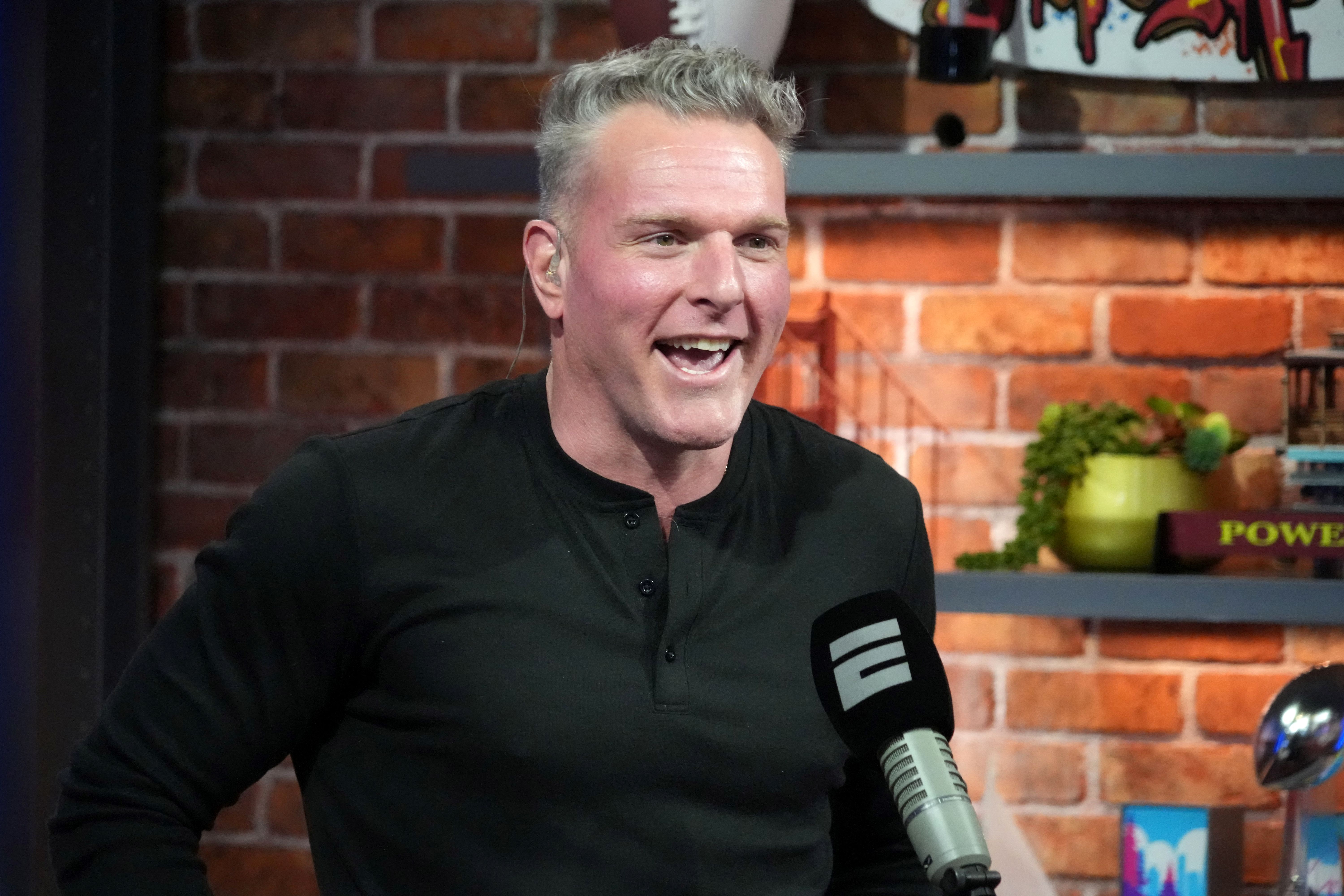 Pat McAfee on set as we look at his betting on LeBron's next team ahead of the announcement.