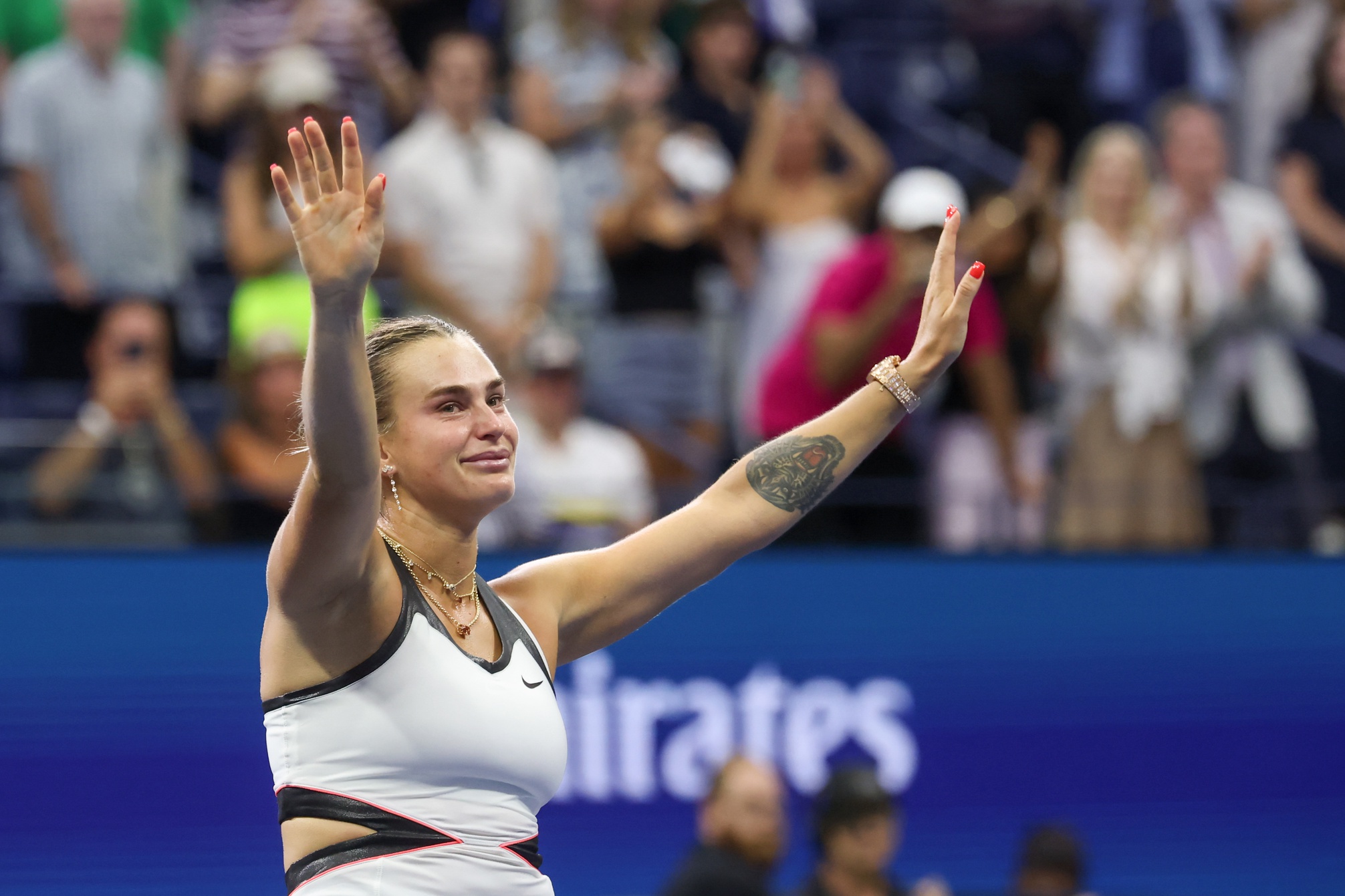 Aryna Sabalenka in action as we offer the Australian Open odds.
