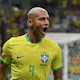 Brazil's forward #09 Richarlison celebrates scoring his team's first goal during the Qatar 2022 World Cup Group G football match between Brazil and Serbia at the Lusail Stadium in Lusail, north of Doha on Nov. 24.