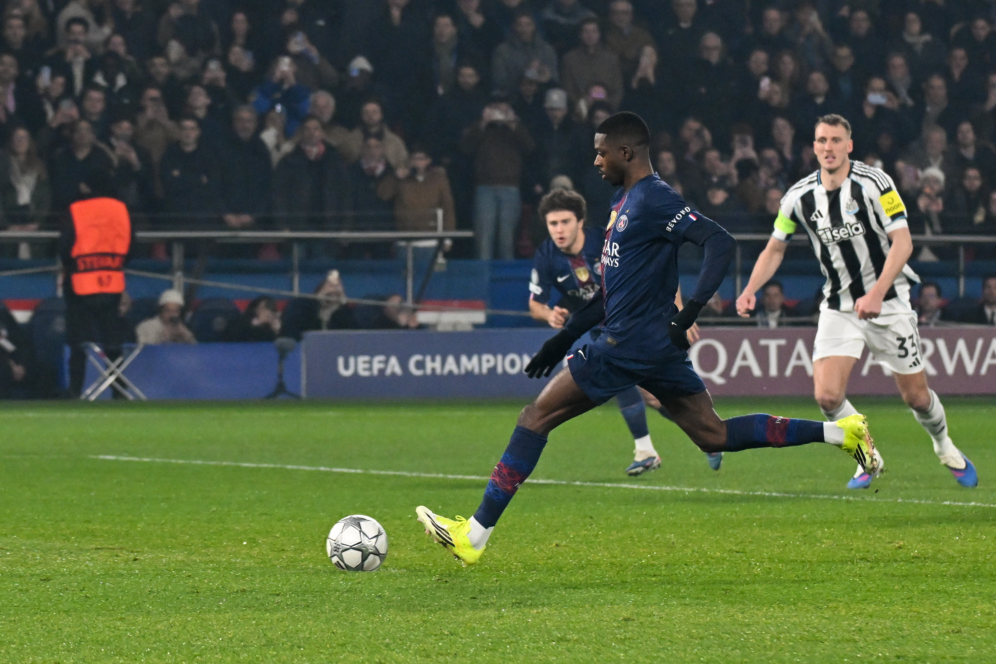 Ousmane Dembele in action as we provide our PSG vs. Monaco prediction and odds. 