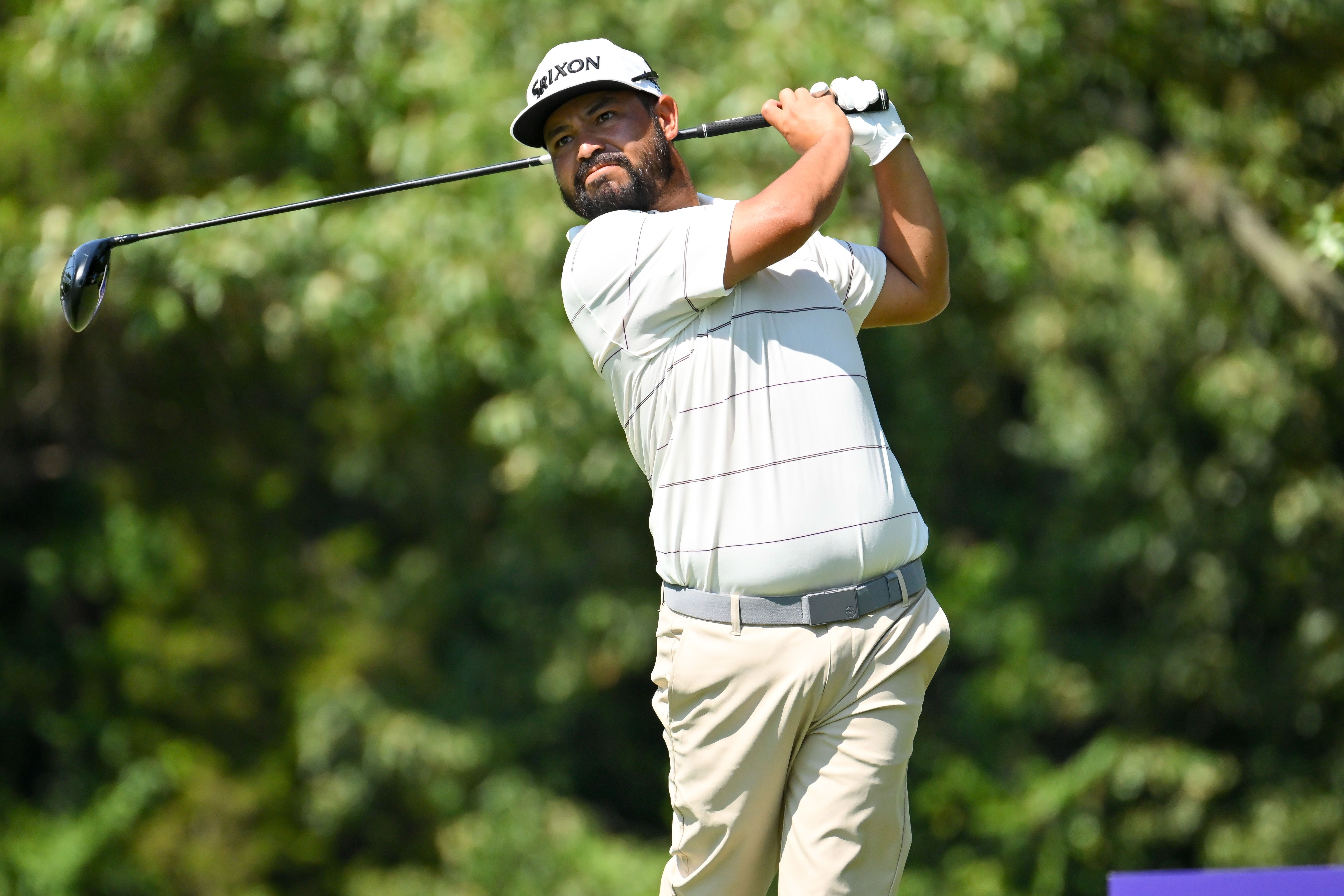 J.J. Spaun plays his shot from the seventh tee as we look at our Sony Open picks to win