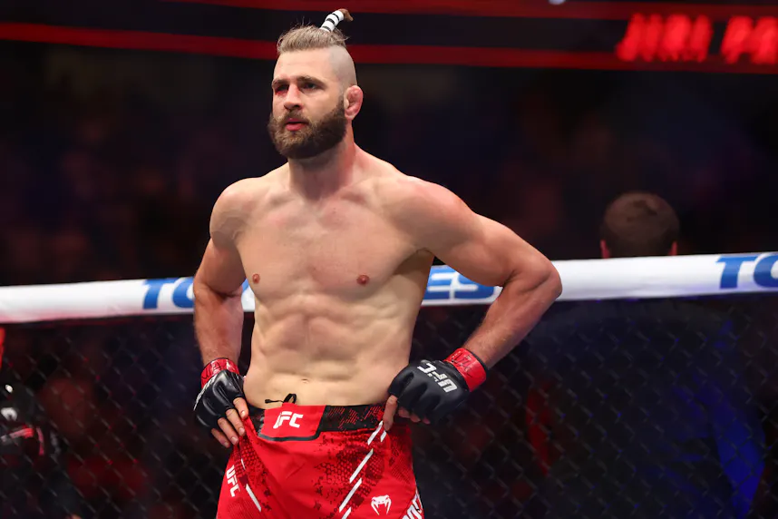 Jiri Prochazka reacts after defeating Aleksandar Rakic during UFC 300 as we look at our best bets for Pereira vs. Prochazka 2 at UFC 303 on Saturday