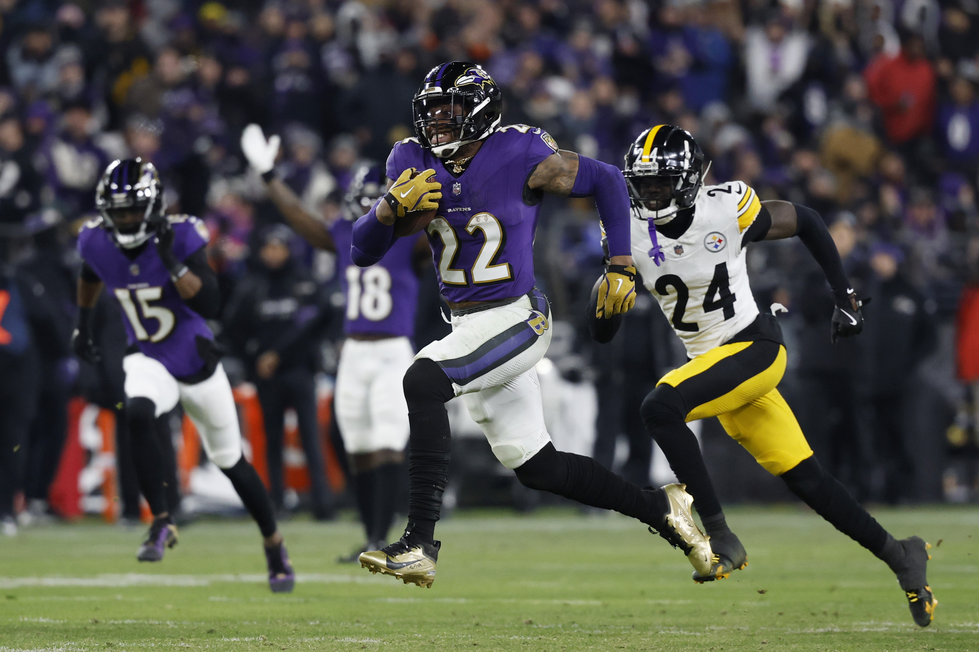 First Touchdown Scorer Predictions for Sunday Night Football Week 1: Ravens vs. Bills