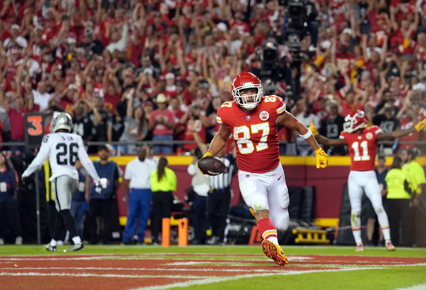 Travis Kelce NFL Player Props, Odds for SNF - Ranking the Top Value Bets