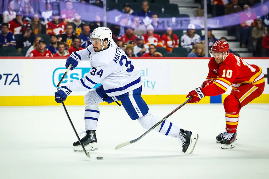 We're backing Matthews in our USA vs. Finland player prop picks.