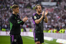 Munich's Harry Kane and Joshua Kimmich thank the fans for their support after a Bundesliga loss to Stuttgart as we make our Champions League predictions for the return leg of the semifinals featuring Real Madrid and Bayern Munich. 