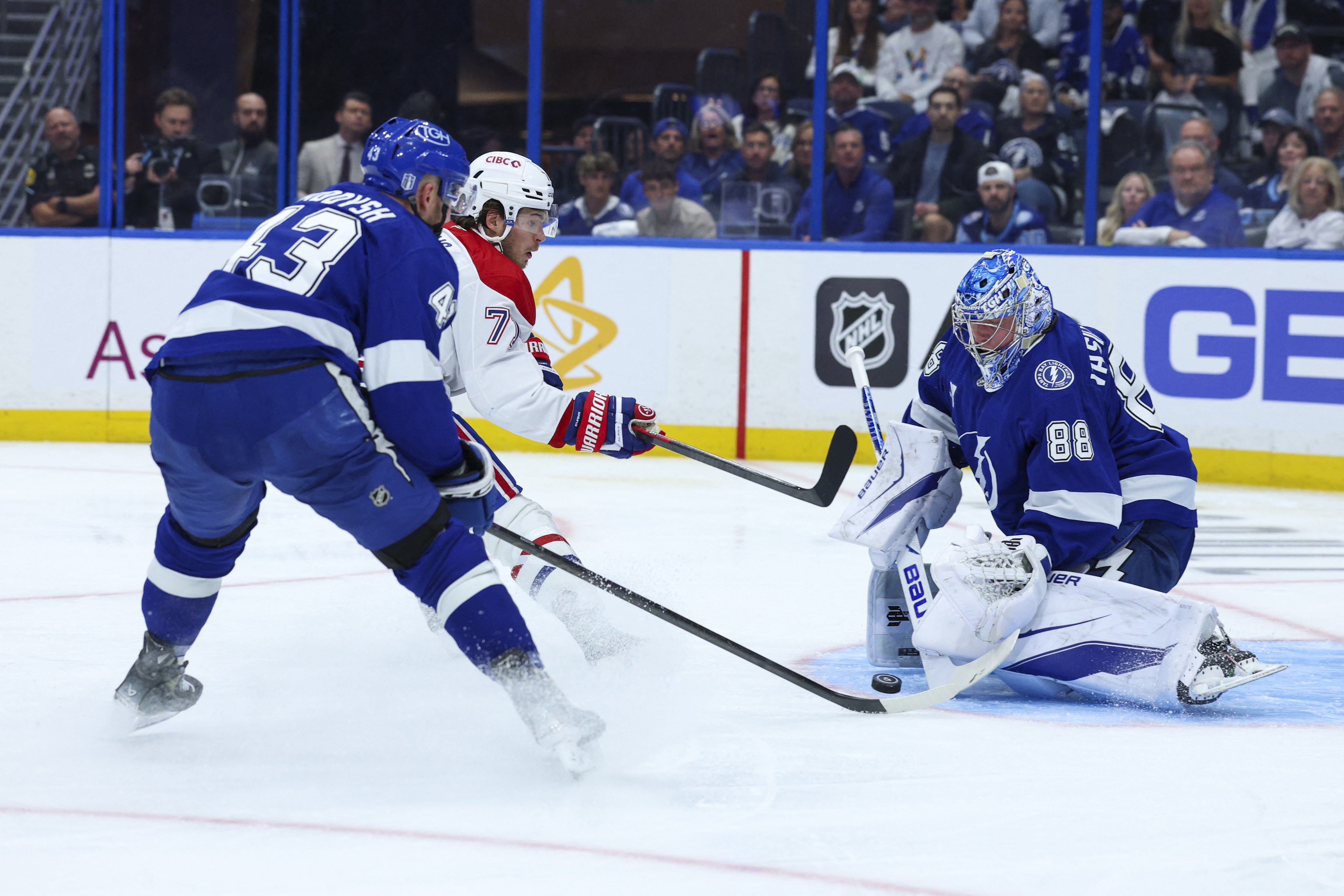 Tampa Bay's Andrei Vasilevskiy is key to our Lightning vs. Canadiens prediction.