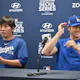 This picture taken on March 16, 2024, shows Los Angeles Dodgers' Shohei Ohtani (R) and his interpreter Ippei Mizuhara (L) as we look at the details surrounding the Shohei Ohtani sports betting scandal