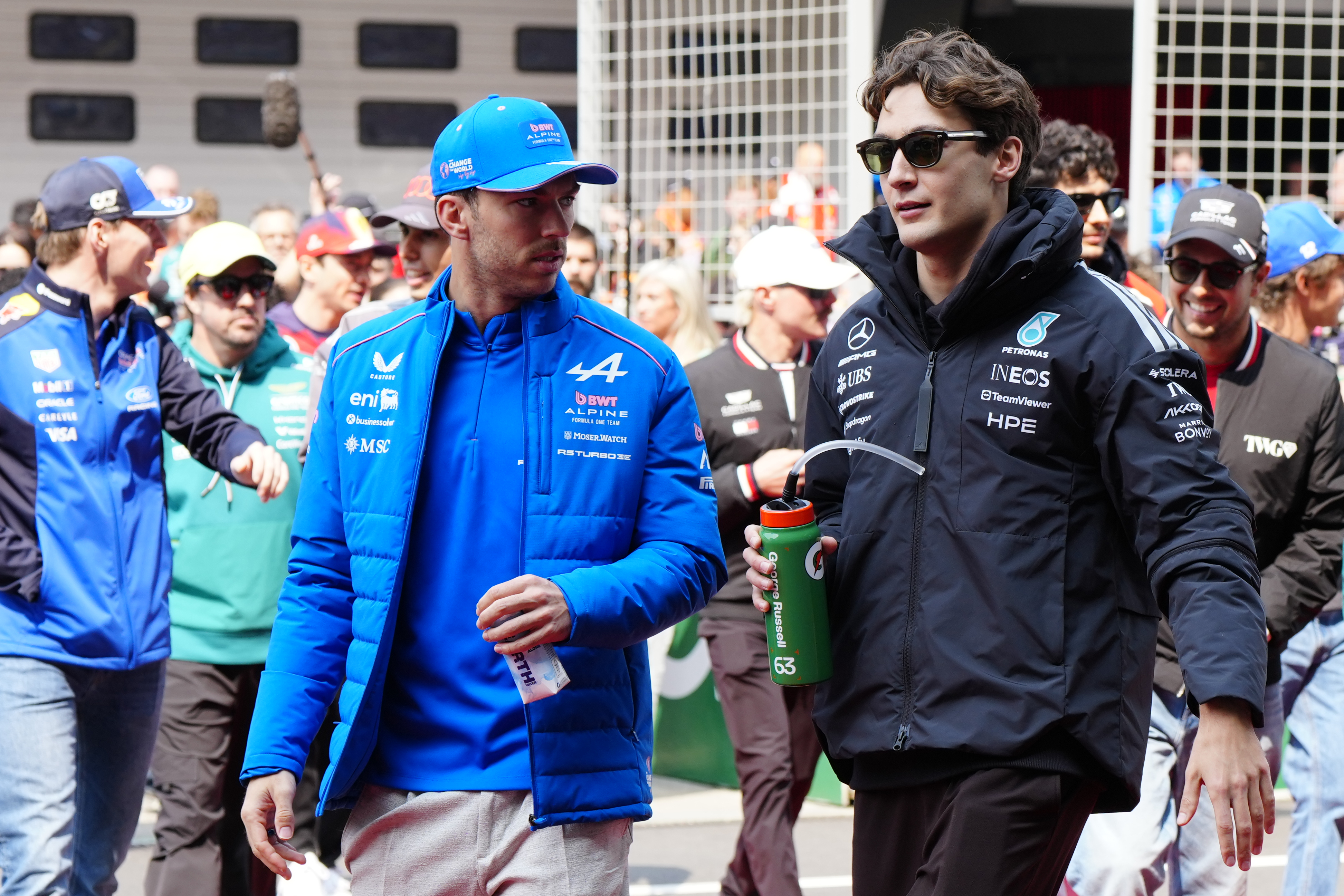 George Russell at the Chinese Grand Prix as we provide our Japanese Grand Prix odds and  favorites 2026. 