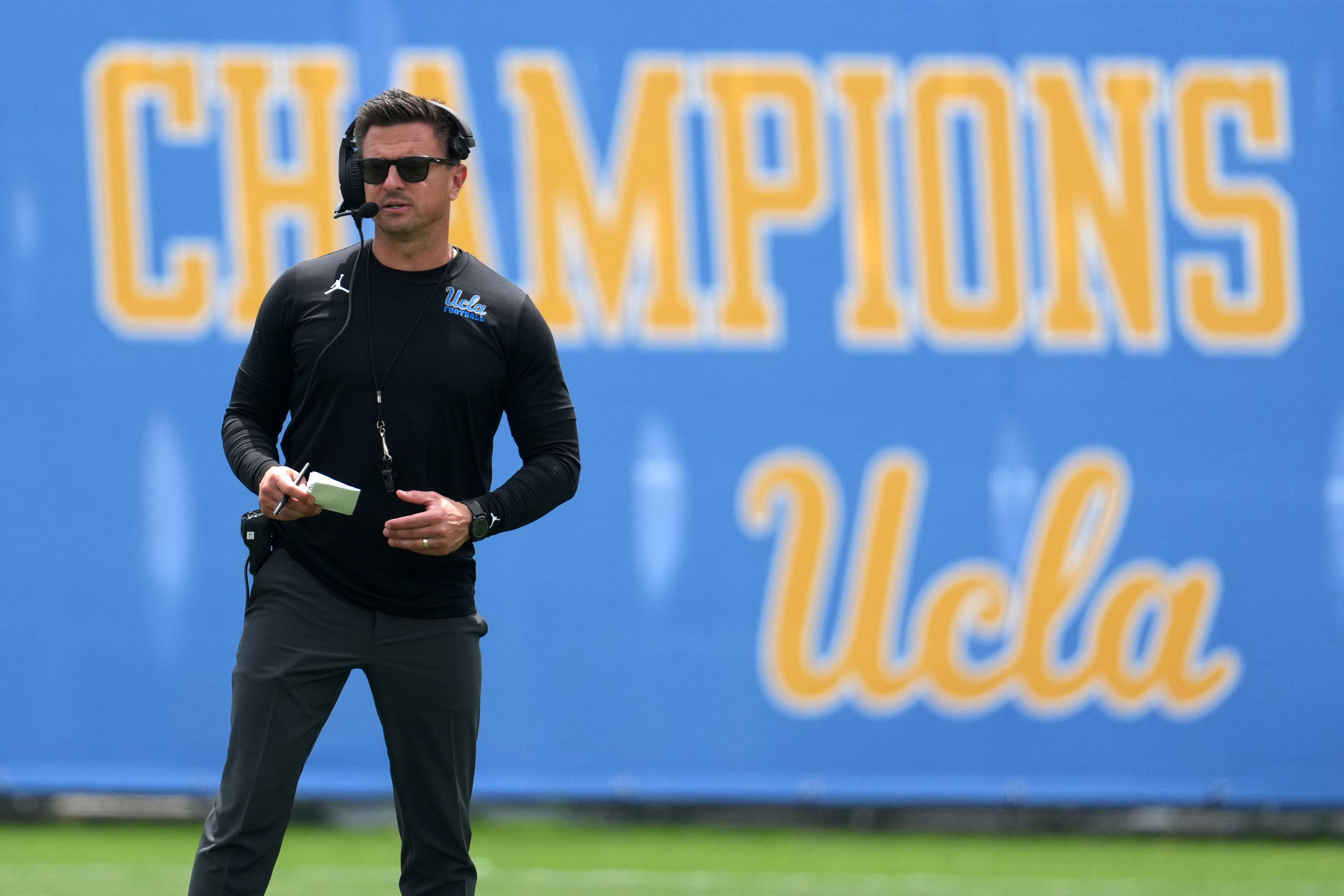 UCLA Bruins coach Bob Chesney reacts as we break down our UCLA vs. California prediction.