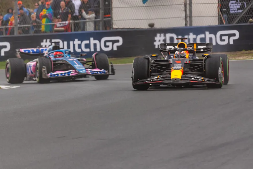 Max Verstappen of the Netherlands driving the (1) Oracle Red Bull Racing RB19 Honda on track as we look at our best Dutch Grand Prix predictions