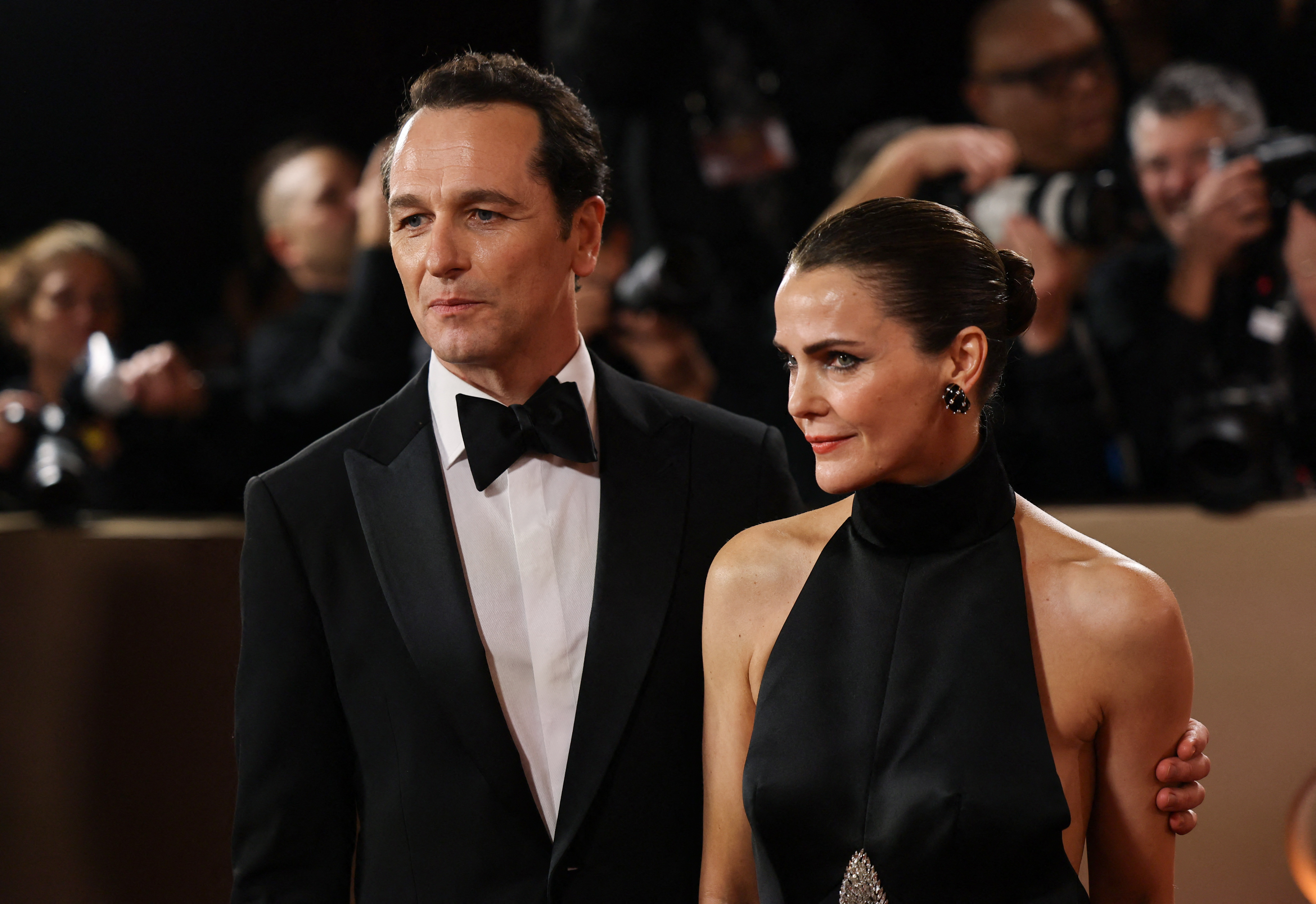 Matthew Rhys and Keri Russell pose as we break down the 2026 Emmy odds.