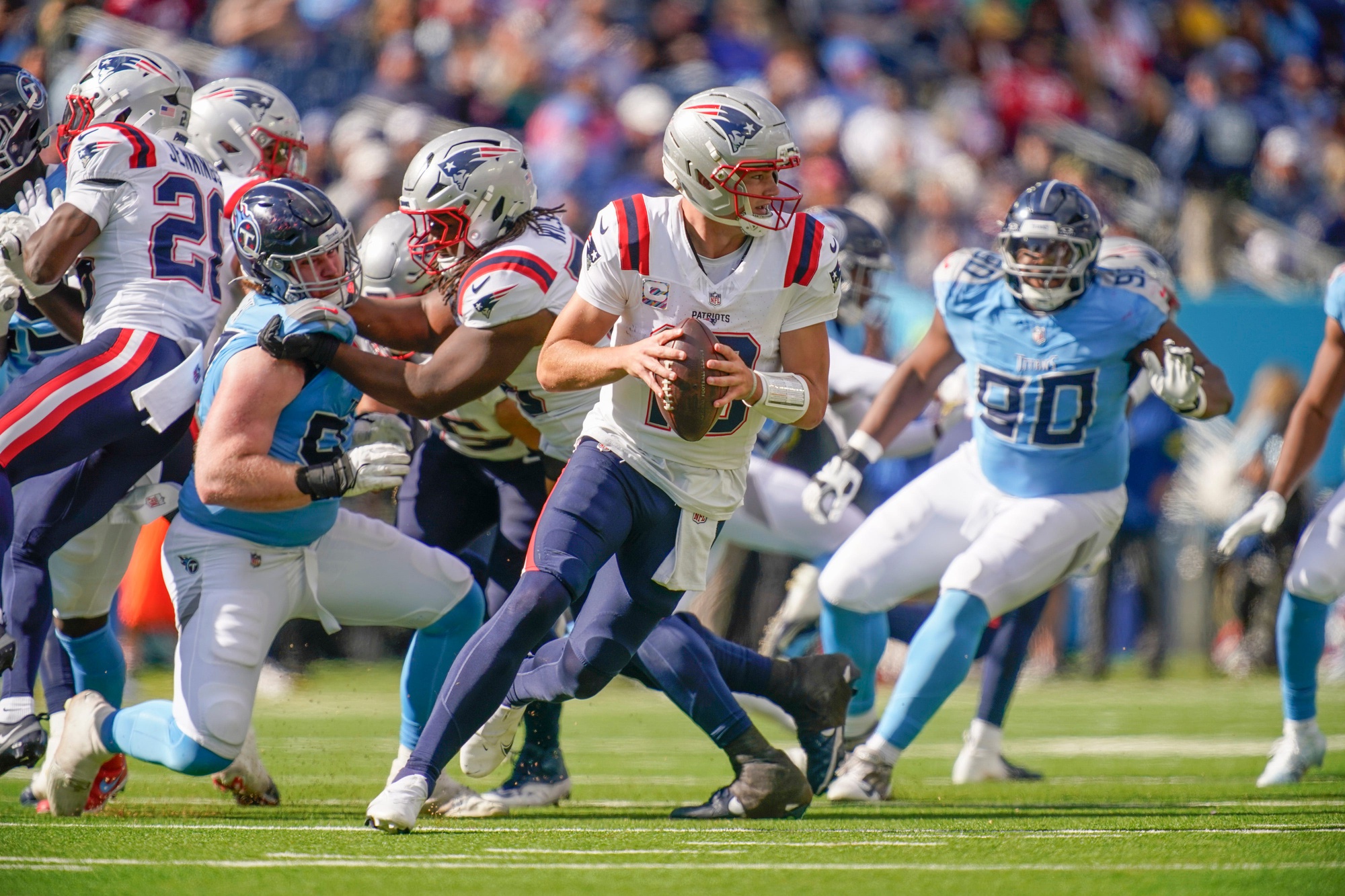 NFL MVP Odds: Drake Maye's MVP Stock Rises After Record-Breaking Performance 