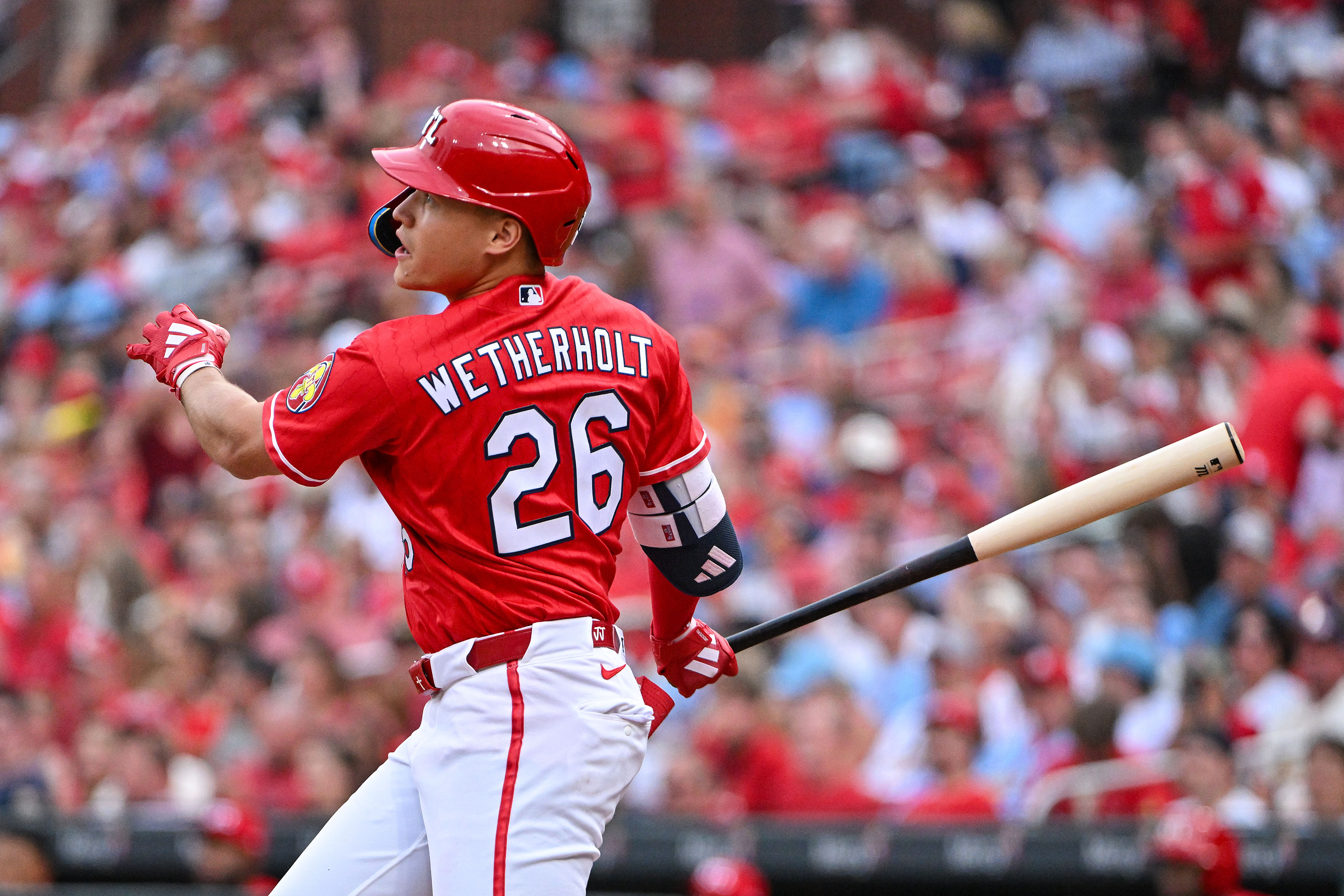 St. Louis Cardinals second baseman JJ Wetherholt hits as we make our best Cubs vs. Cardinals prediction.