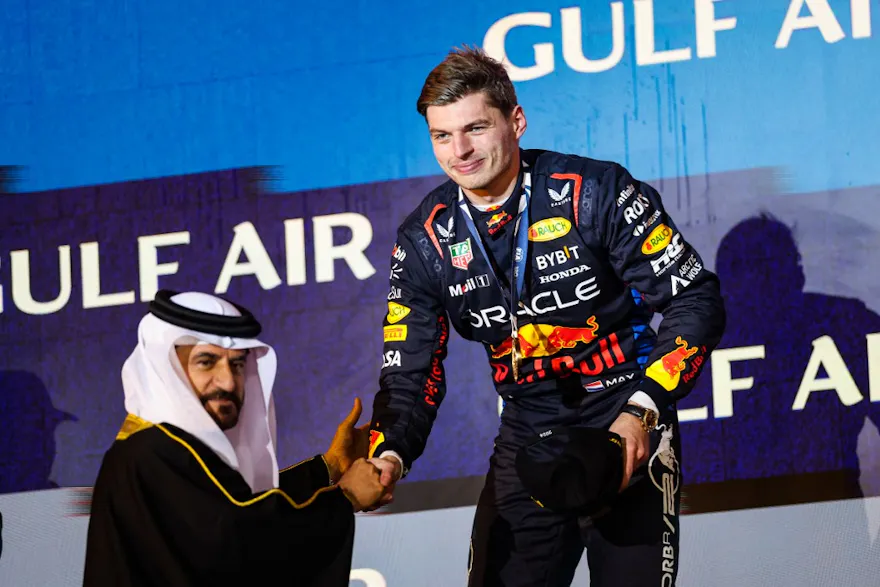 Max Verstappen after winning in Bahrain as we look at our Saudi Arabian Grand Prix predictions.