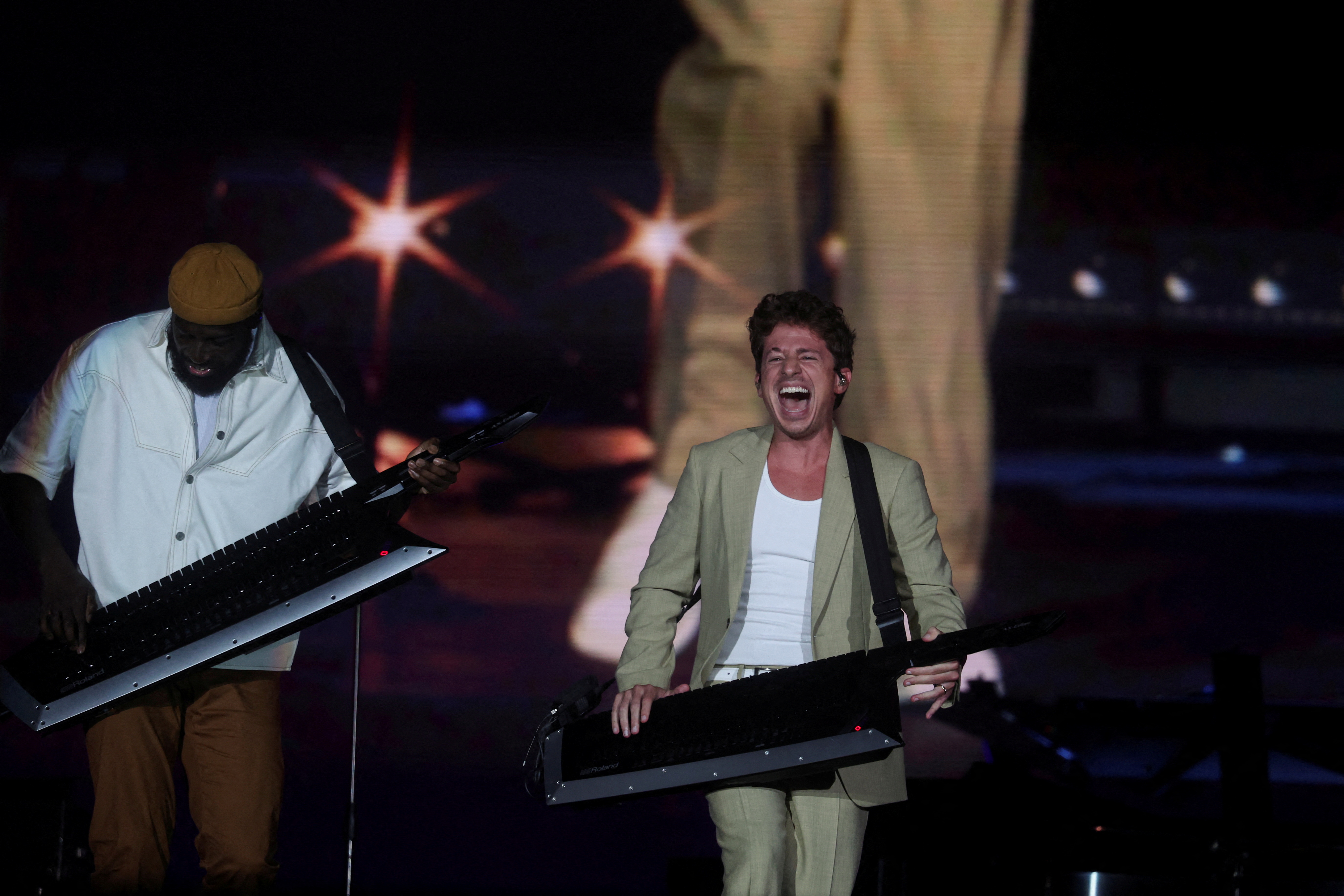 Charlie Puth performs as we look at the Super Bowl national anthem odds