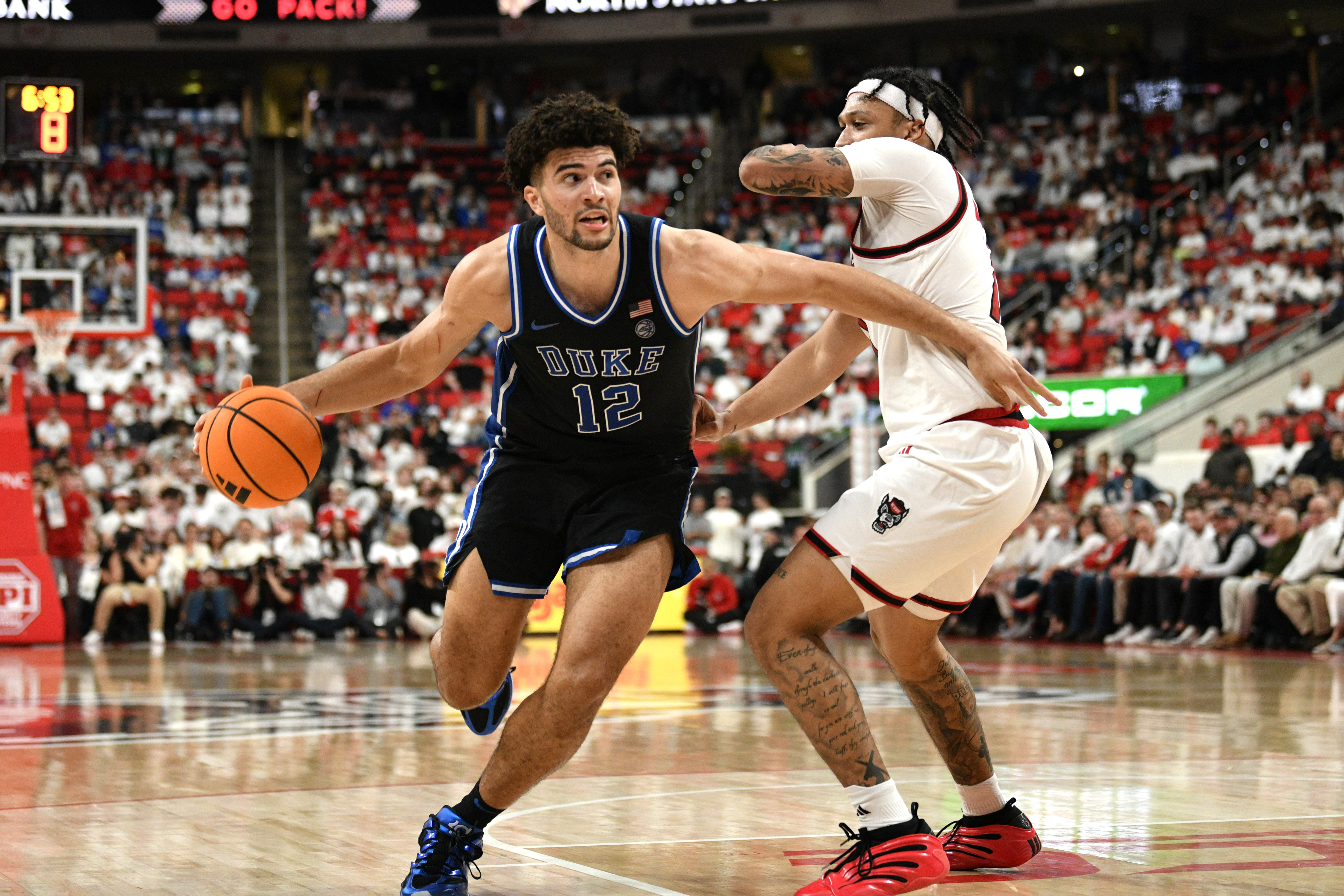 Duke's Cameron Boozer leads the Wooden Award odds. 