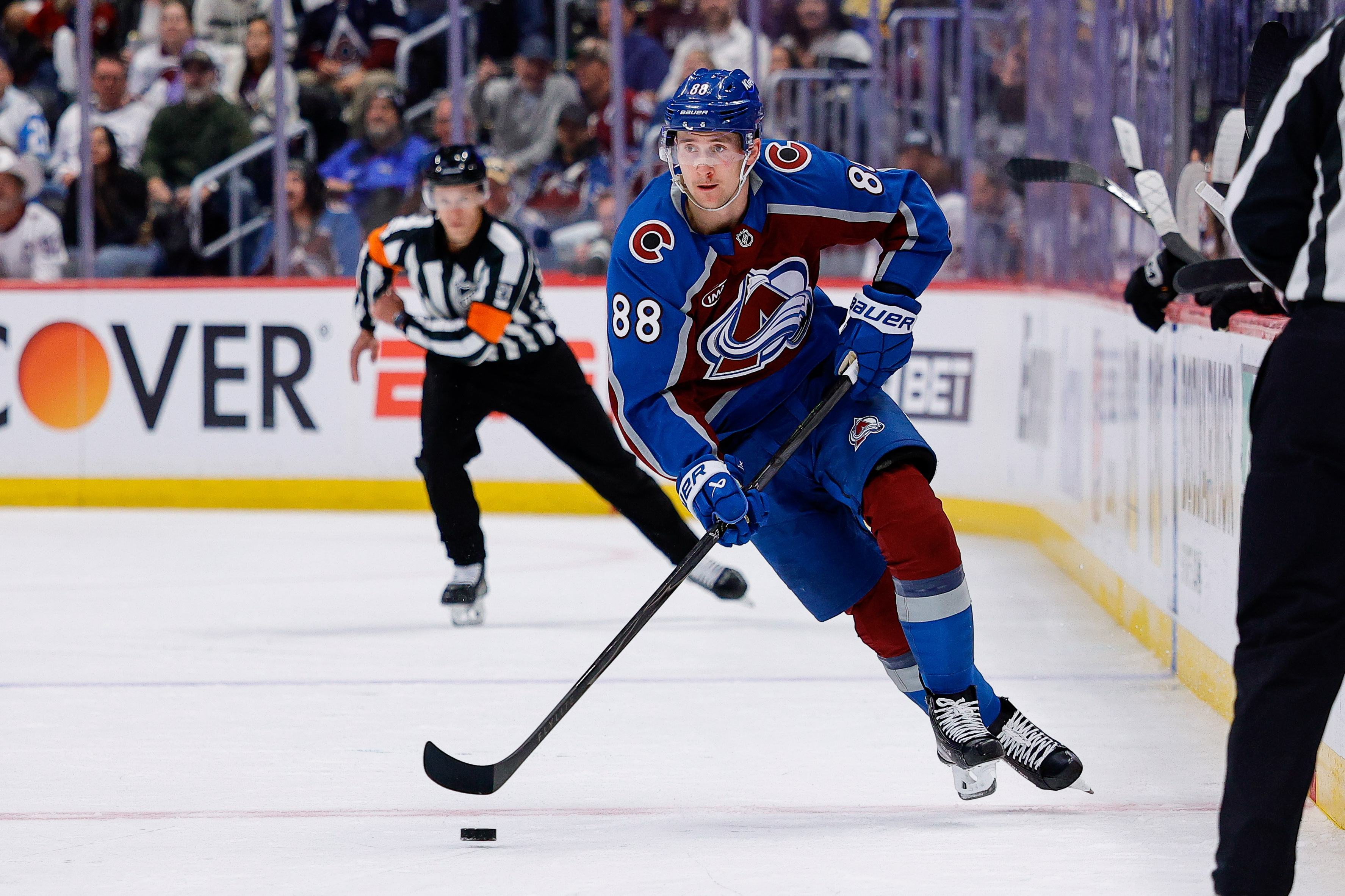 Martin Necas in action as we provide our NHL player props. 