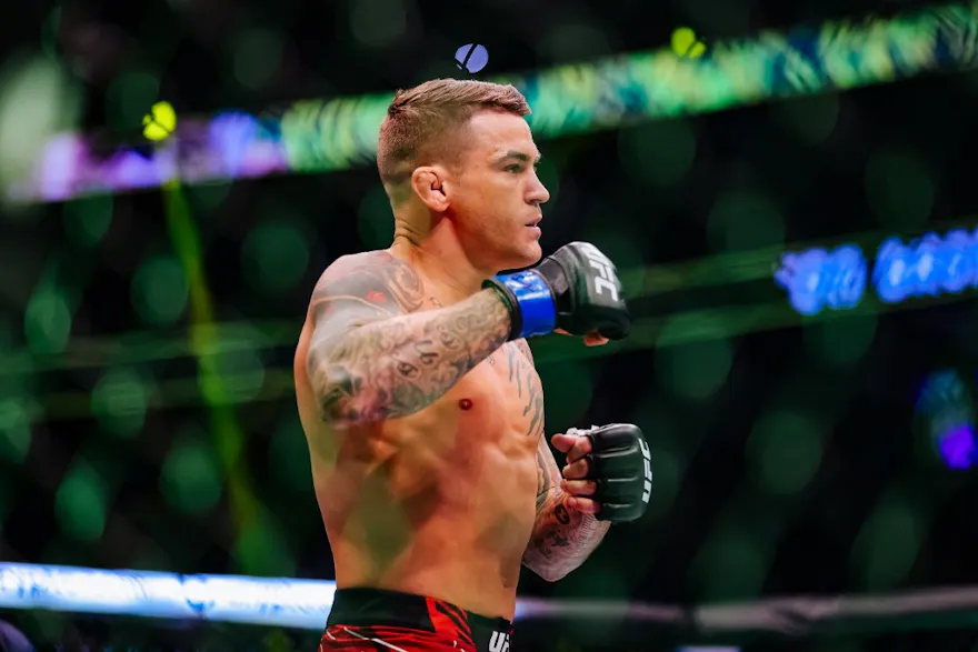 Dustin Poirier prepares for his lightweight title fight as we look at our FanDuel promo code for Poirier vs. Gaethje