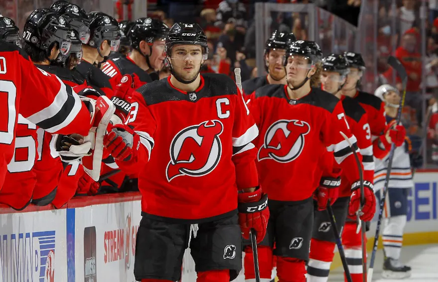 Nico Hischier is a key player in our Devils vs. Hurricanes Same Game Parlay for Game 2