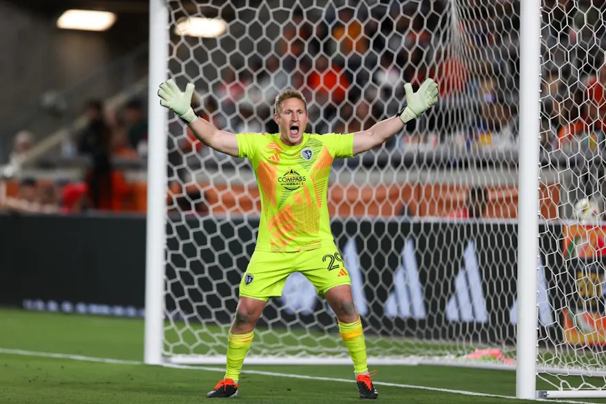 Sporting KC's goalkeeper, Tim Melia, is involved in a frustrating defensive play as we look at Fanatics Sportsbook launch in Kansas