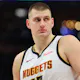 Nikola Jokic of the Denver Nuggets waits for a free throw during a game against the Milwaukee Bucks at Fiserv Forum as we look at the bet365 promo code for Nuggets-Warriors.