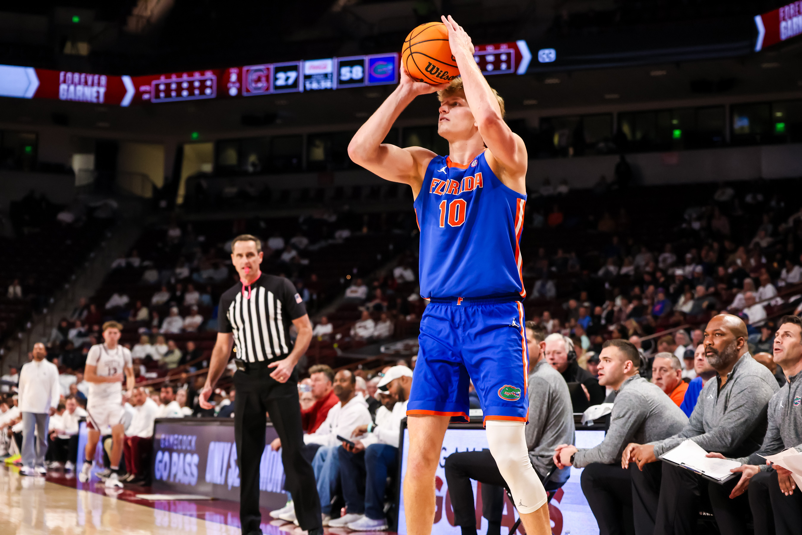 Florida's Thomas Haugh is key to our Florida vs. Georgia prediction.