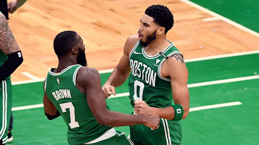 Jaylen Brown and Jayson Tatum featured in Sunday's FanDuel Odds Boost